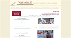 Desktop Screenshot of dalelawfirm.com